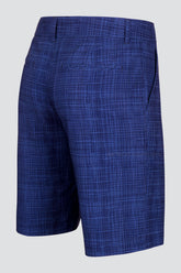 Quần Shorts Golf Nam Arisle Bossman Geometry Blue